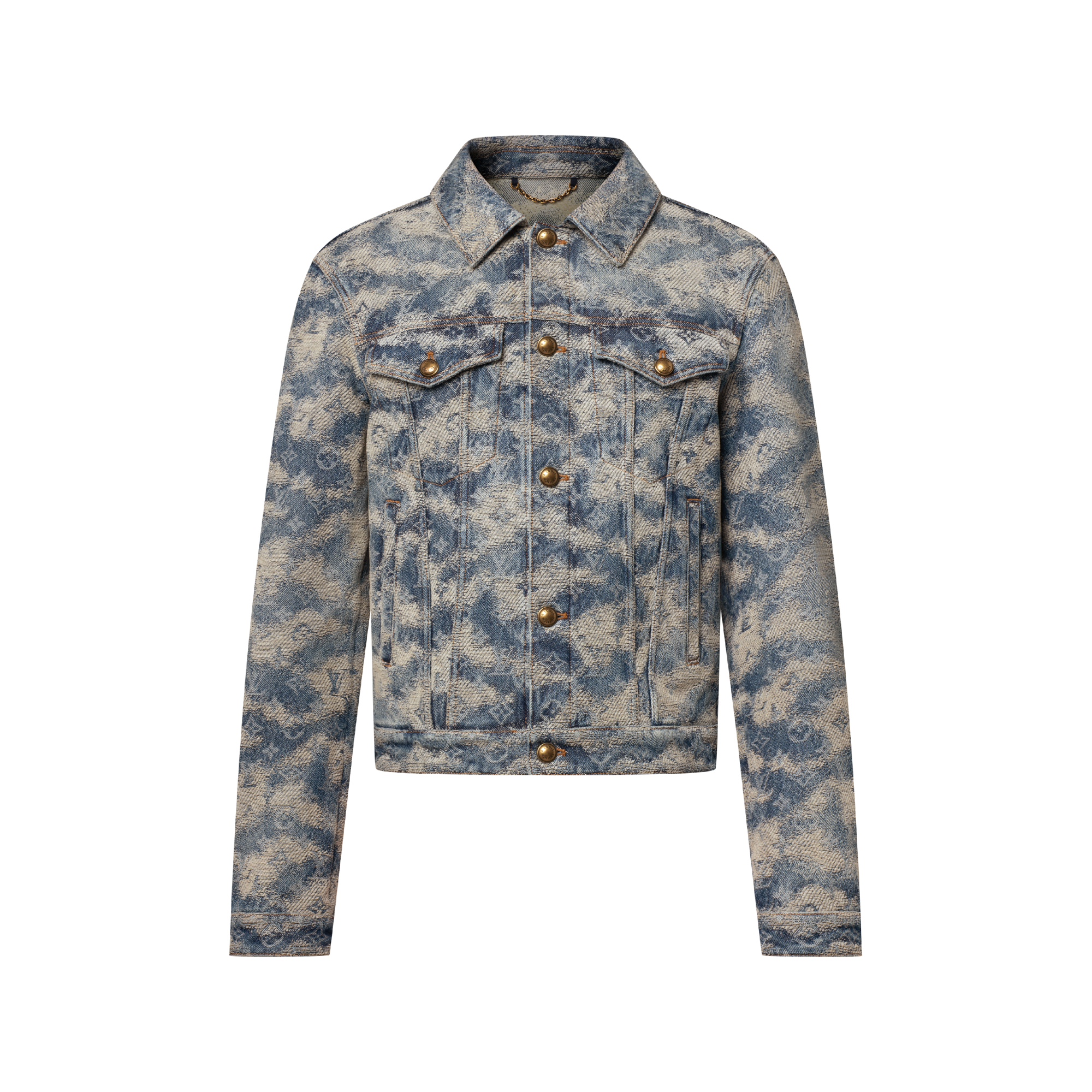 Monogram Denim Trucker Jacket - Ready-to-Wear | LOUIS VUITTON